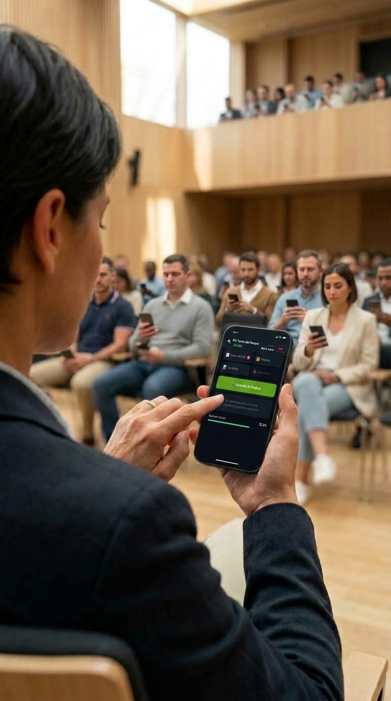 ¿Cómo se ejecutan las votaciones dentro de la sesión?