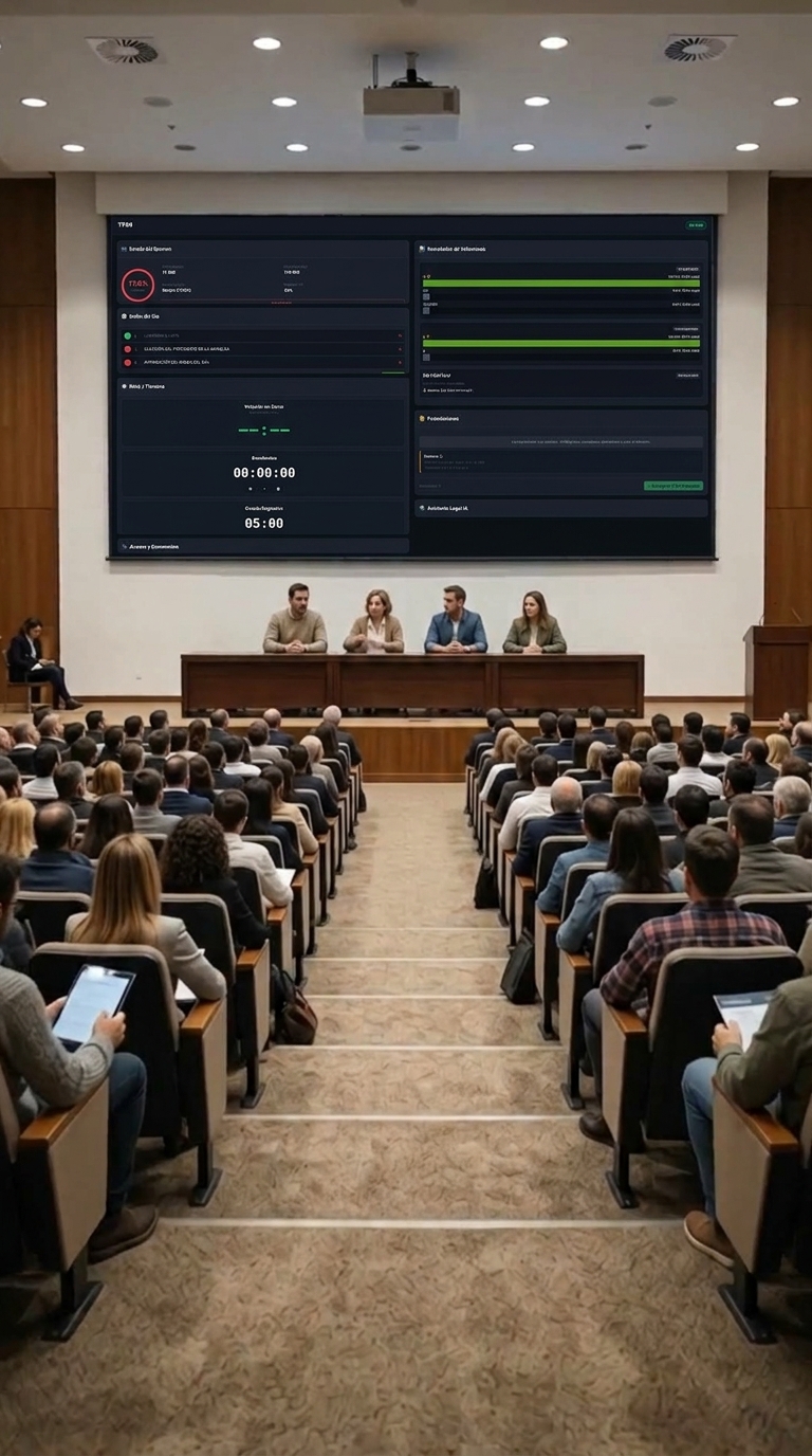 ¿Qué bases de datos e información se requieren para la configuración del evento?